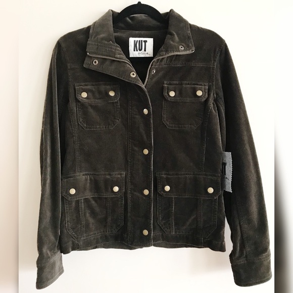 Kut from the Kloth Jackets & Blazers - KUT From the Kloth Olive Green Jacket